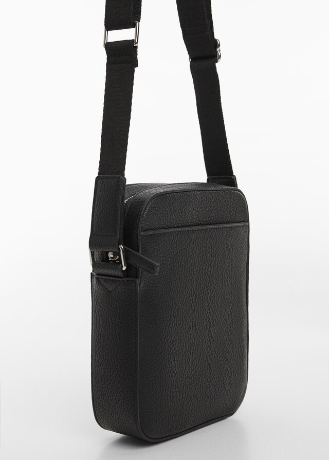 ショルダーバッグ・ポシェット IONSEOUL Multi leather pocket shoulder bag JE020 XMMSWDLA Multi Pocket Tote Shoulder Bag Multi-function Nylon